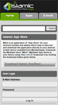 Mobile Screenshot of myislamiapps.com
